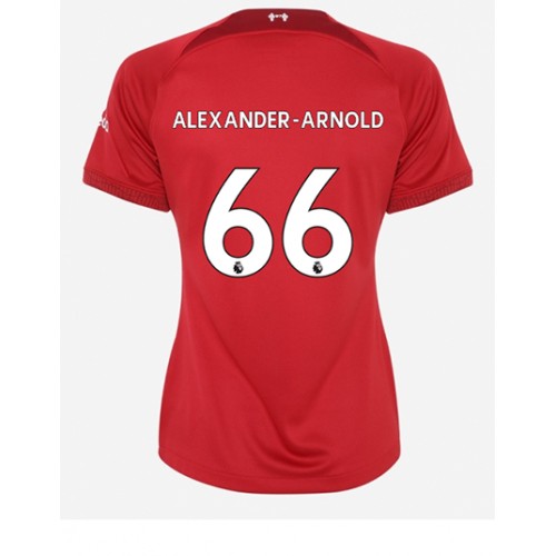 Dres Liverpool Alexander-Arnold #66 Domaci za Žensko 2022-23 Kratak Rukav